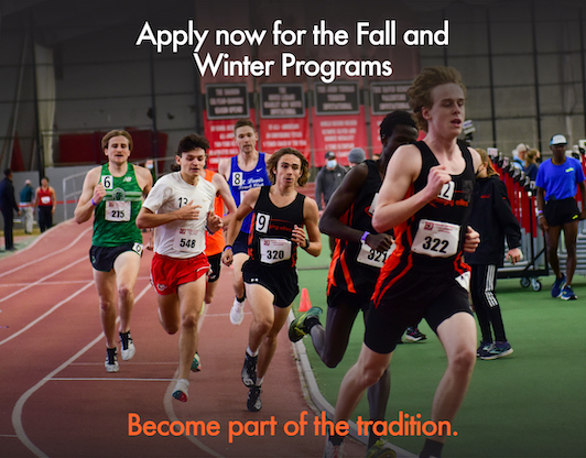 Apply now for the Fall and Winter Programs